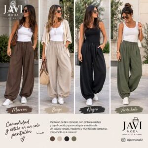 Pantalón mujer Wide Leg