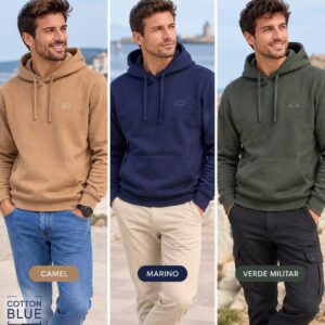 Sudadera hombre capucha