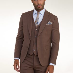 Traje hombre con chaleco reversible